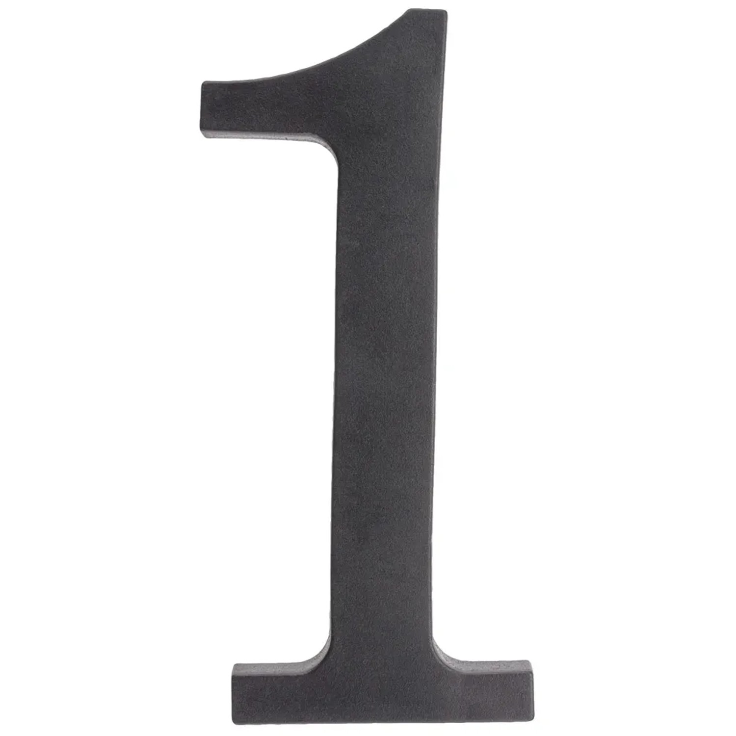 Metro Cyfra plastikowa czarna 1 180 mm