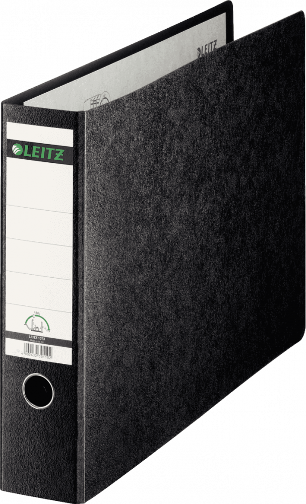 Segregator Leitz A3, poziomy, 77mm, do 500 kartek, czarny