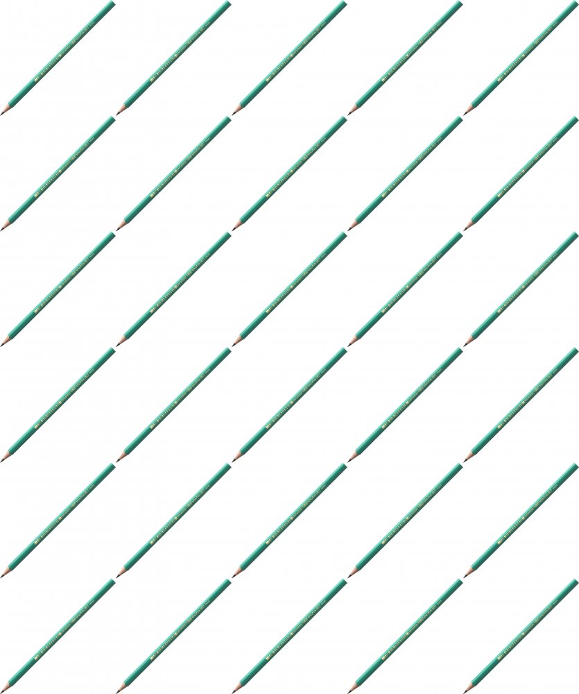 36x Ołówek BIC Evolution Original 650, HB, zielony