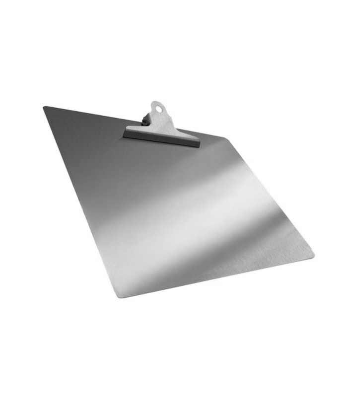 Clipboard Prohaccp P0080, poziomy, nierdzewny, A4, srebrny