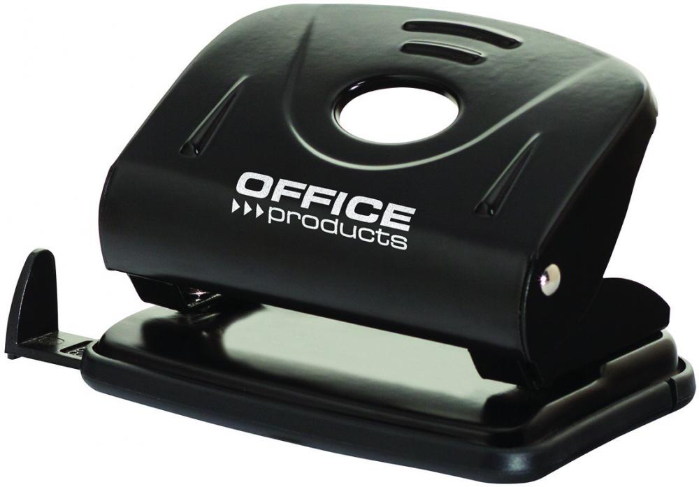 Dziurkacz Office Products, do 25 kartek, czarny