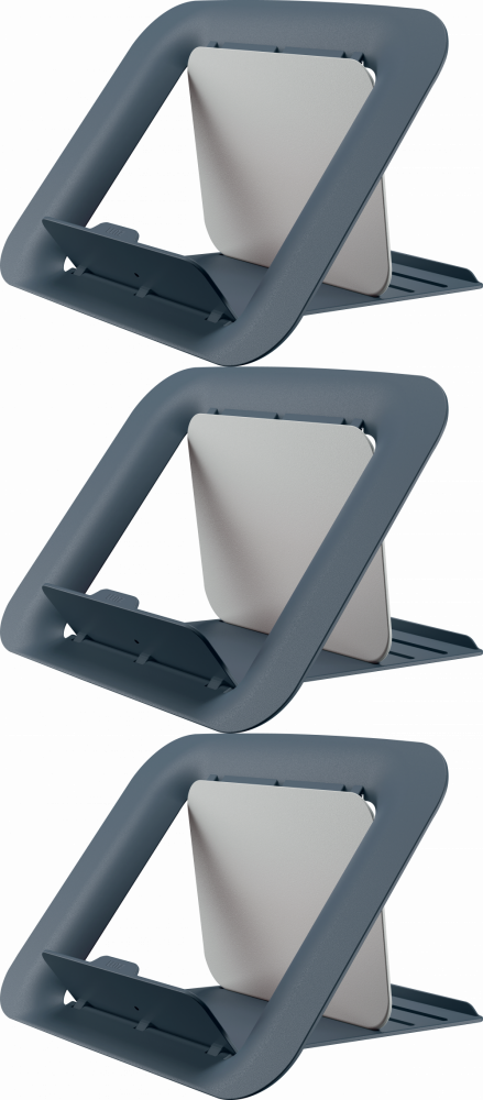 3x Podstawka pod laptopa Leitz Ergo Cosy, 312x50x248mm, szary