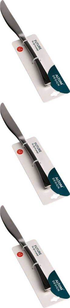 3x Nóż Altom Design Future, 2 sztuki, blister, srebrny