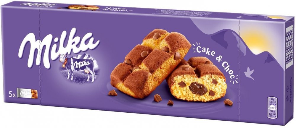 Ciastka Milka Cake & Choc, czekoladowy, 175g
