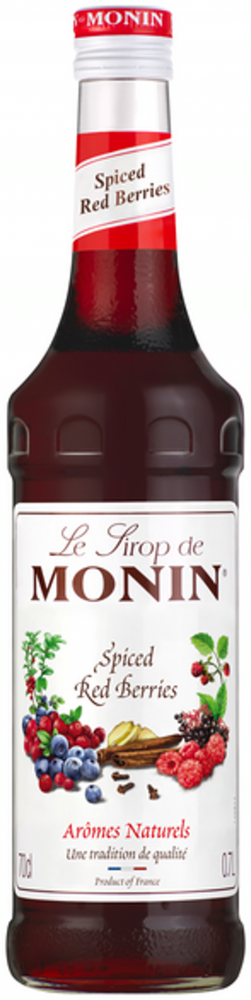 Syrop Monin Spiced Red Berries, owoce leśne o pikantne przyprawy, 700ml