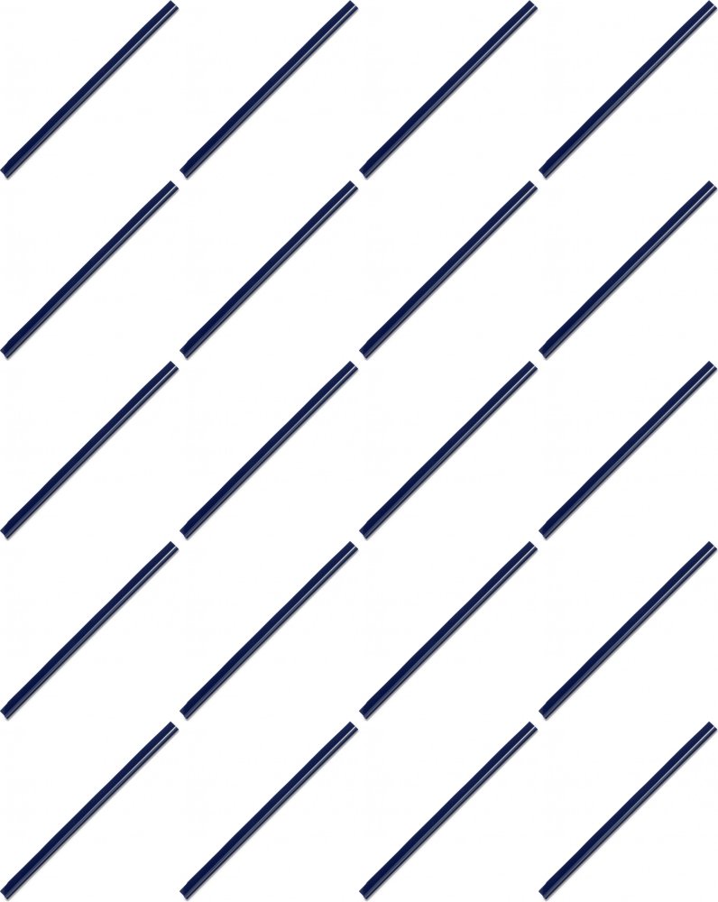 20x Listwa wsuwana Durable, 3mm, do 30 kartek, 1 sztuka granatowy