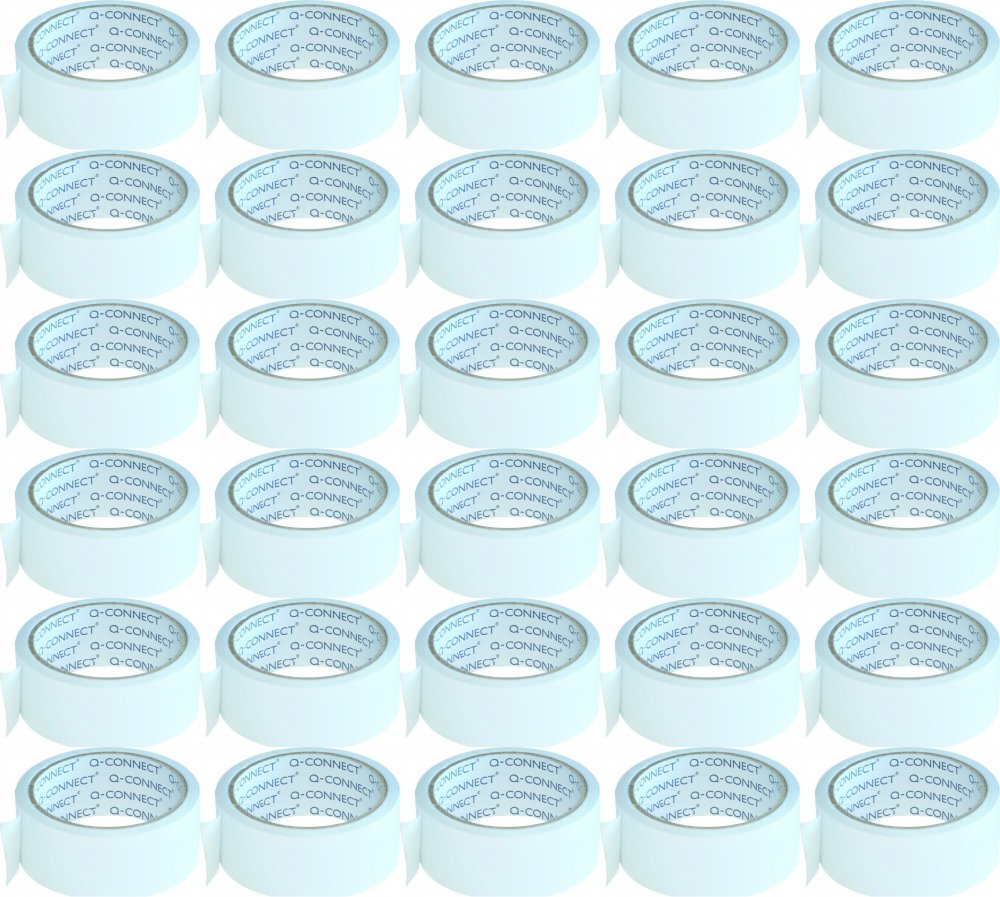 50x Taśma dwustronna Q-Connect, 38mm x 10m, przezroczysty