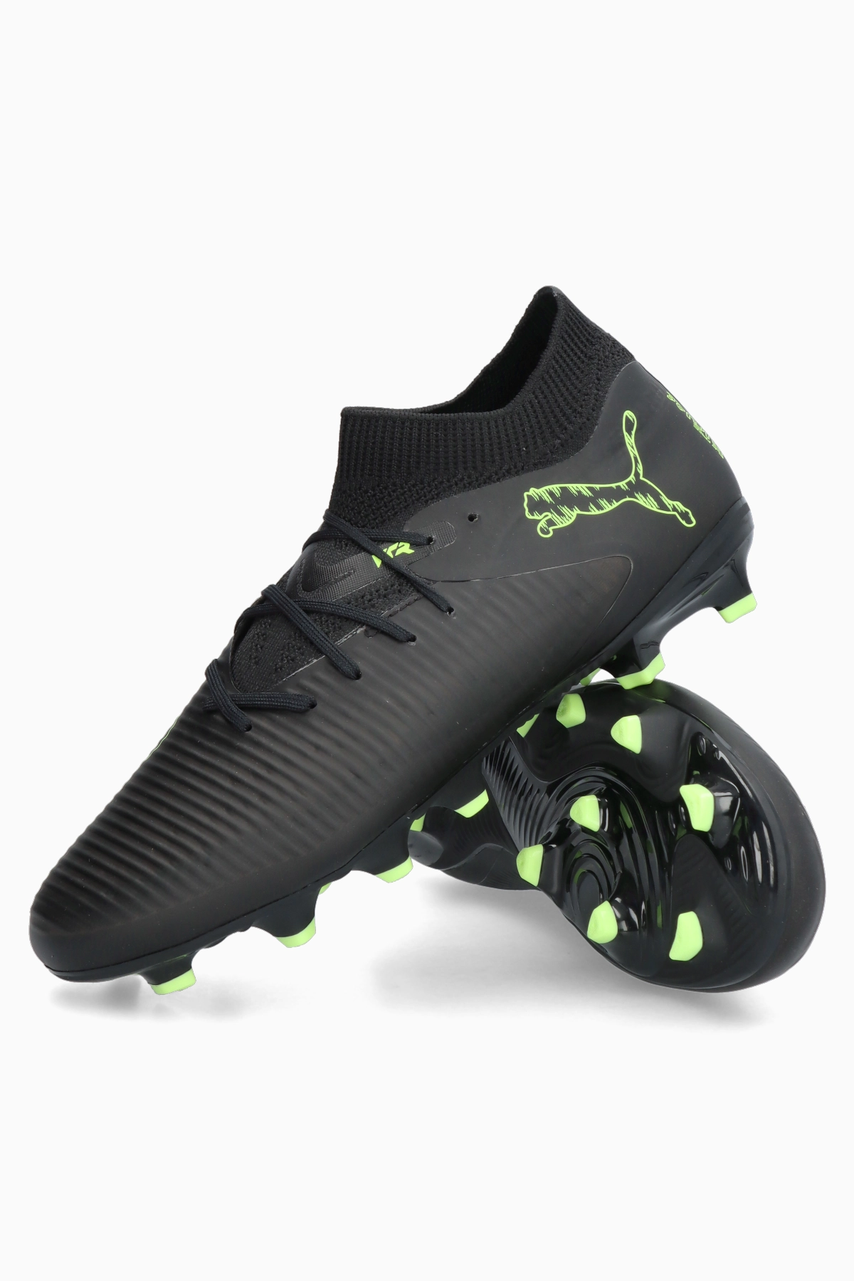 Korki Puma Future 8 Pro FG/AG Junior - Czarny