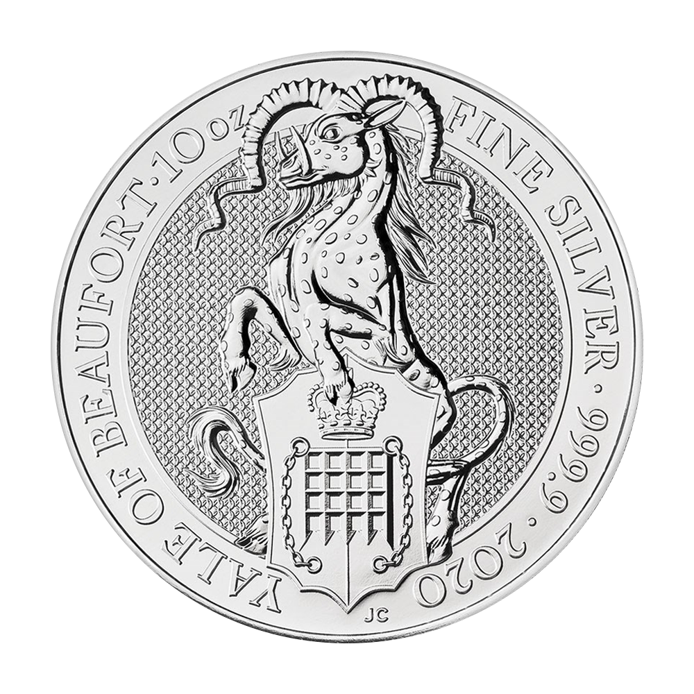 Srebrna moneta Bestie Królowej: Yale Beaufortów 10 uncji - wysyłka 24 h! - Mennica Skarbowa