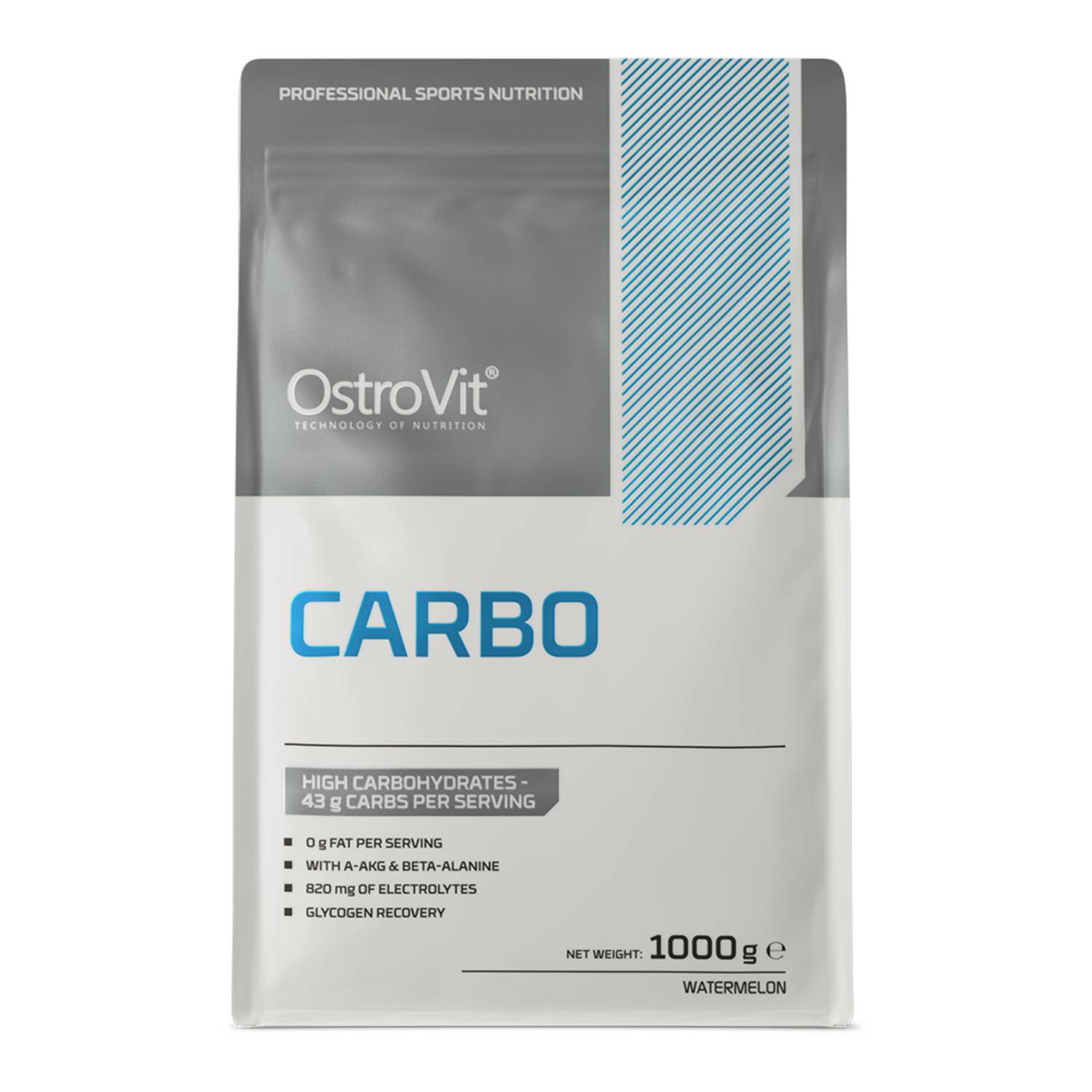 Ostrovit carbo o smaku arbuzowym, 1000 g