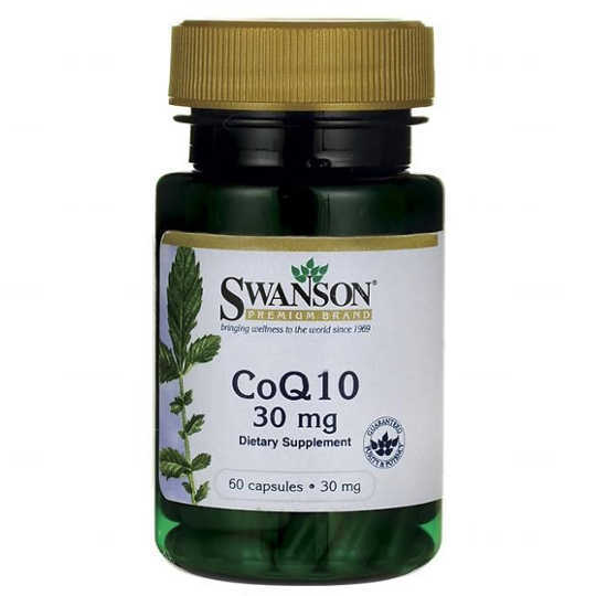 Swanson coq10 - koenzym q10 30 mg, kapsułki, 60 sztuk