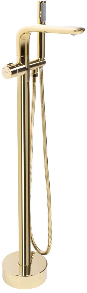 Rea Clark bateria wannowo-prysznicowa wolnostojąca złoty REA-B5302