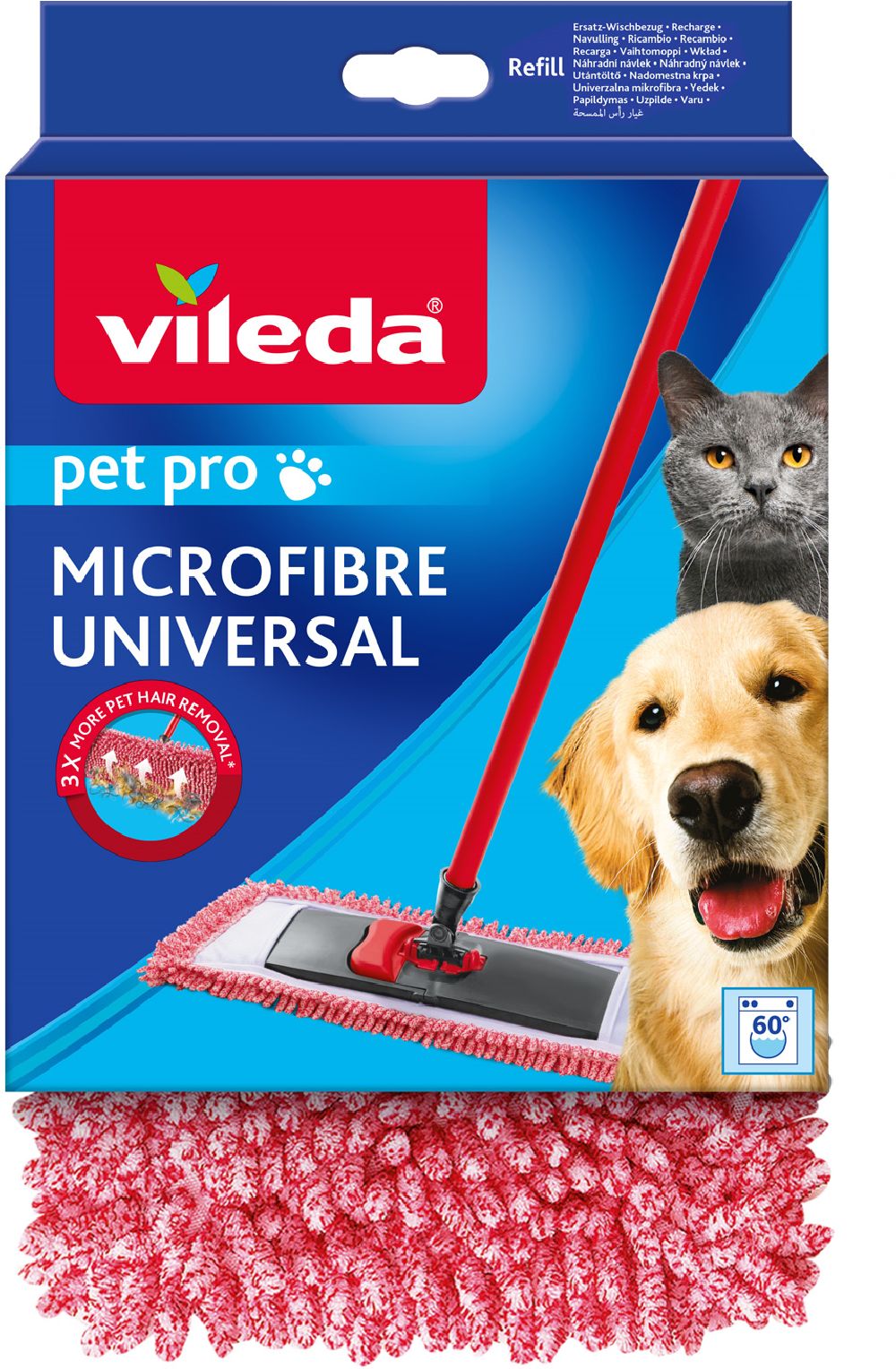 Vileda Pet Pro wkład do mopa 140995 - Wysyłka w 24h