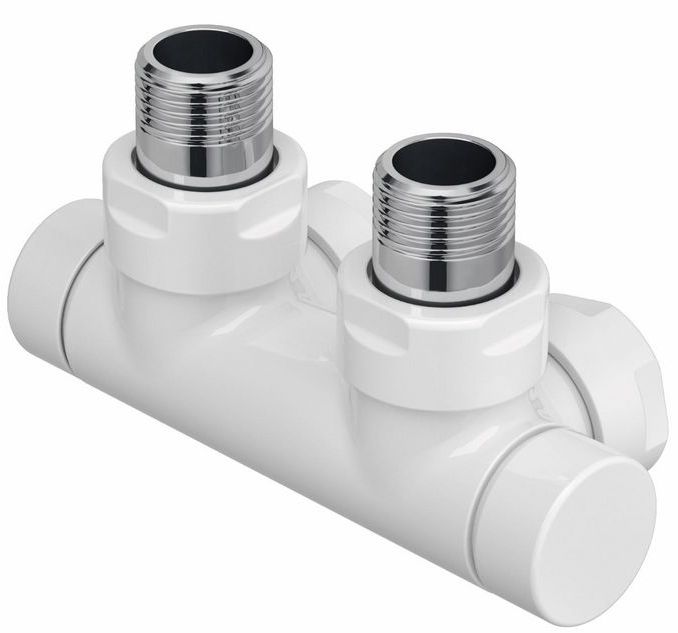 Zehnder zestaw przyłączeniowy biały 839161