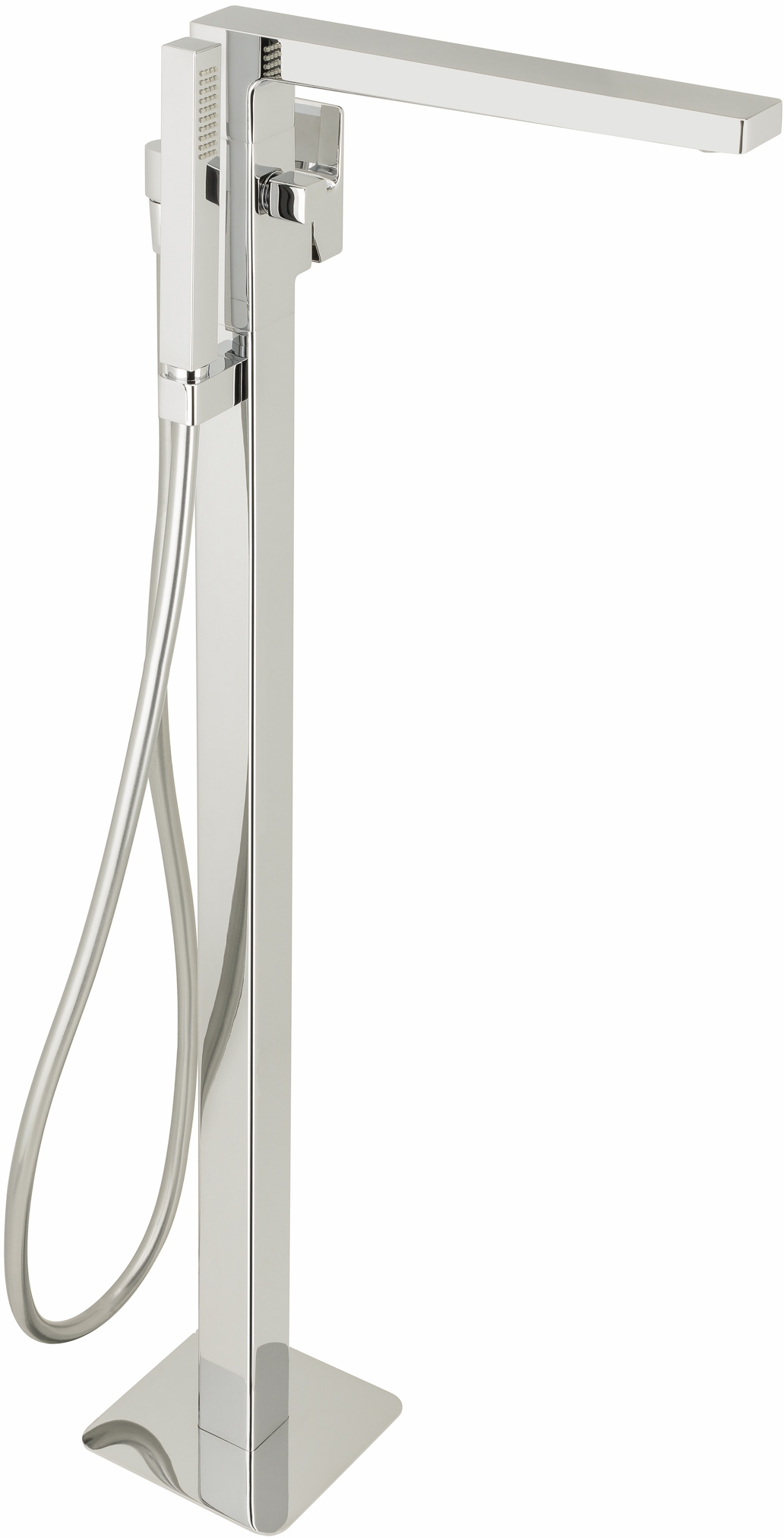 Herzbach Ceo bateria wannowo-prysznicowa wolnostojąca chrom 36.220207.1.01