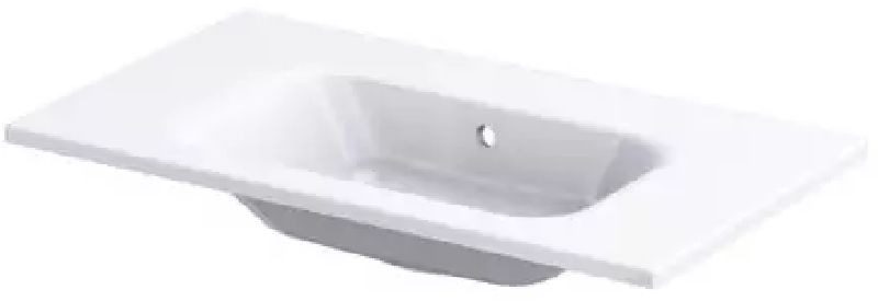 Oristo Uni umywalka 81x46 cm prostokątna meblowa biała UME-AR-80-92-BO