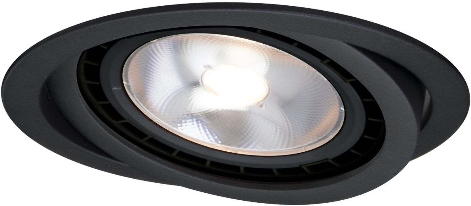 Light Prestige Nero lampa do zabudowy 1x50W czarna LP-4424/1RSBKMOVABLE - Wysyłka w 24h