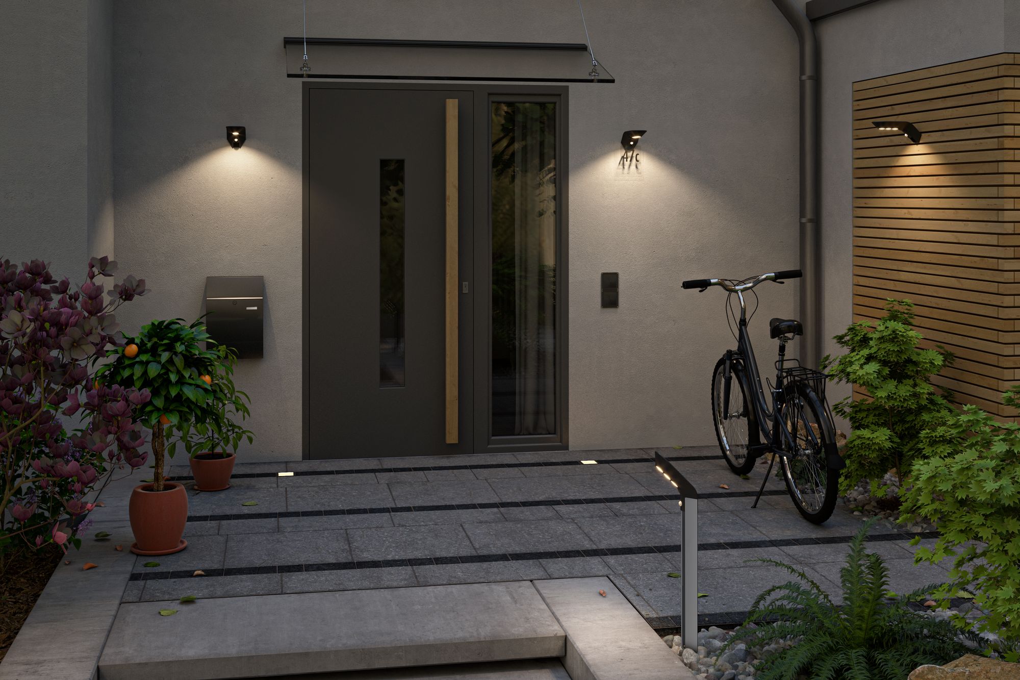 Paulmann Soley kinkiet solarny 1x1,2 W antracyt 94250