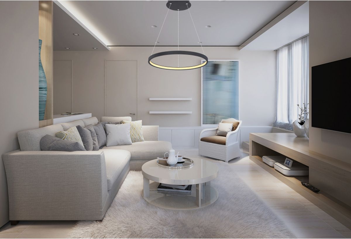 Globo Lighting Ralph lampa wisząca 1x19W LED czarny mat/opal 67192-19B