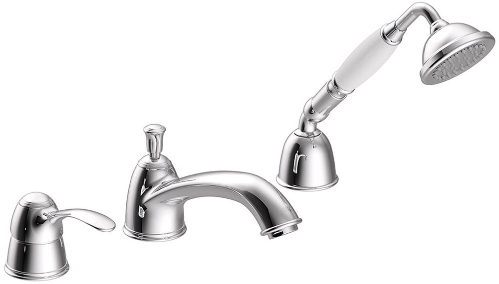 Tres Monoclasic bateria wannowo-prysznicowa 3-otworowa chrom 242.145.01