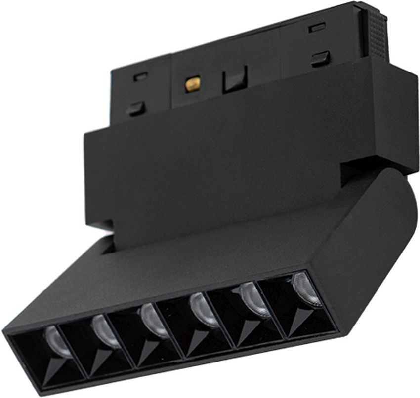 Italux Magnetic Norman lampa do szynoprzewodów 6x6 W czarny TRM-79392-6W-3K-BK