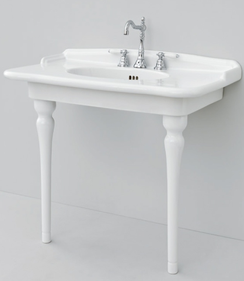 Art Ceram Hermitage umywalka 92x58 cm prostokątna ścienna biała HEL00501;00