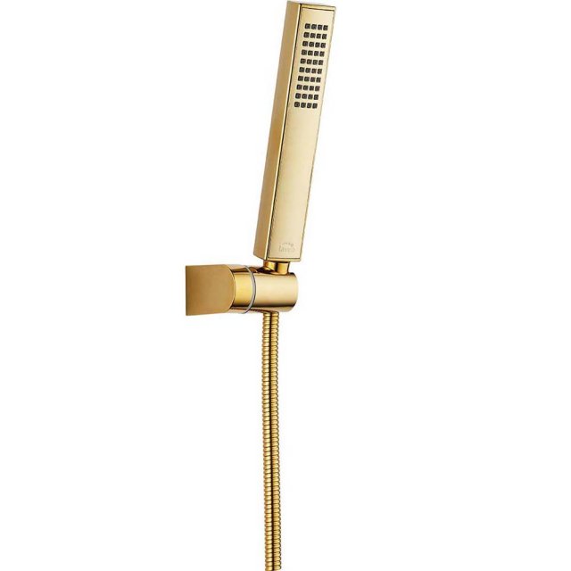 LAVEO Zestaw prysznicowy POLA punktowy złoty NAP_G0AD
