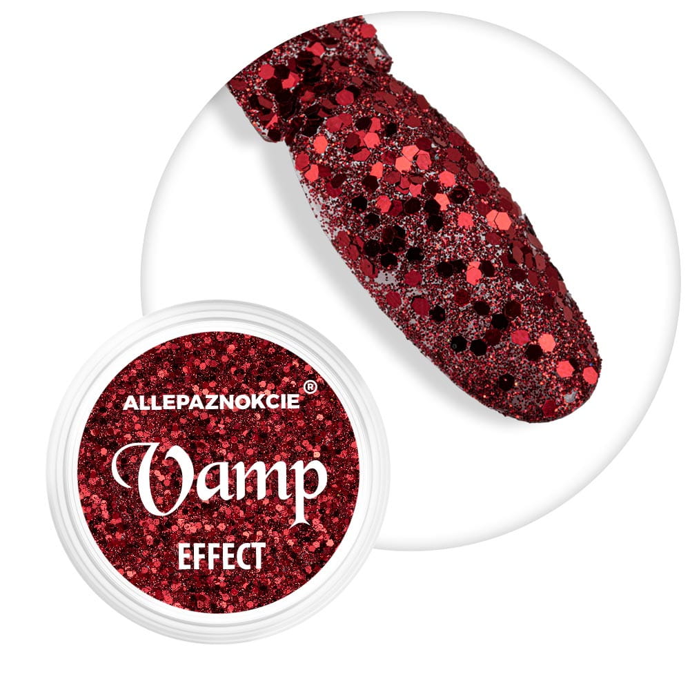 Pyłek do paznokci Vamp Effect Allepaznokcie 1 g Nr 04