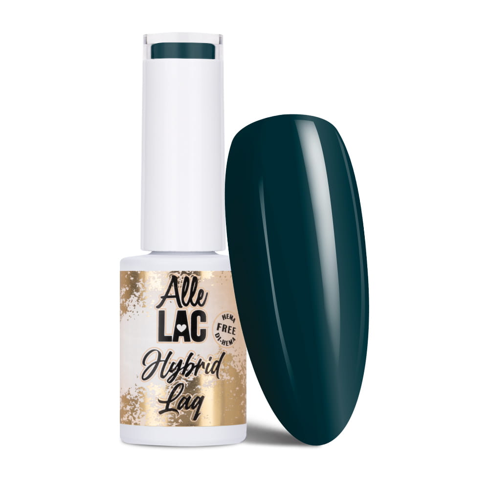 Lakier hybrydowy LED/UV Gel Polish nasycona pigmentacja AlleLac Limited Edition Nr 207 HEMA/Di-HEMA Free 5g