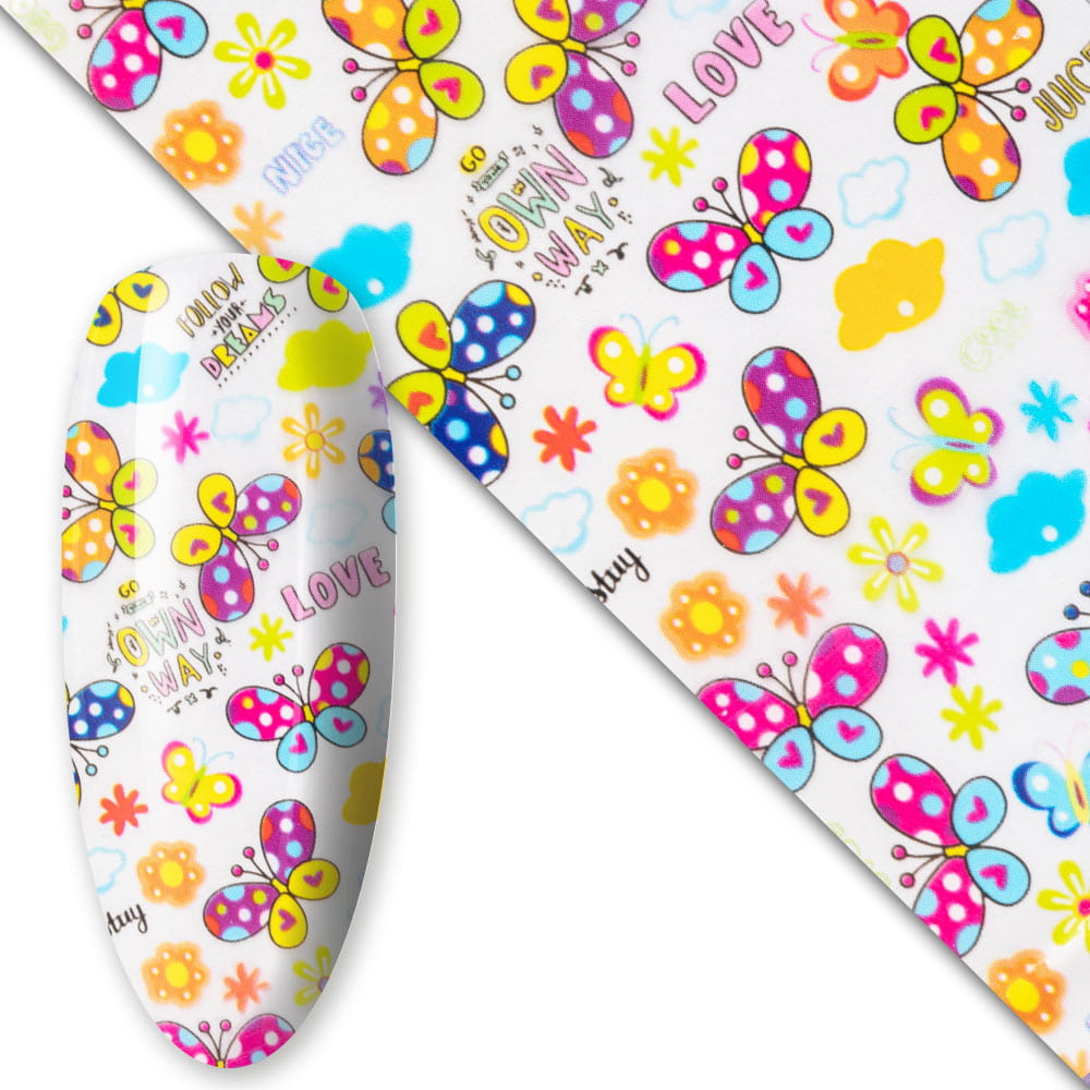 Folia transferowa Butterflies 100 cm Nr 21