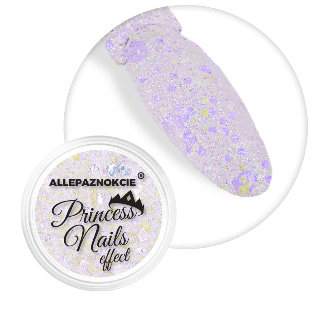 Pyłek do paznokci Princess Nails Allepaznokcie 1 g Nr 6