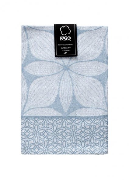 Ścierka żakardowa 40X60 CARINO 100% bawełna wz. Carino 006 Niebieski