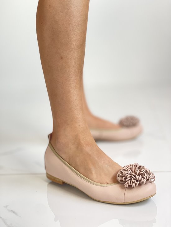 Baleriny damskie 92/96 Nude złoto