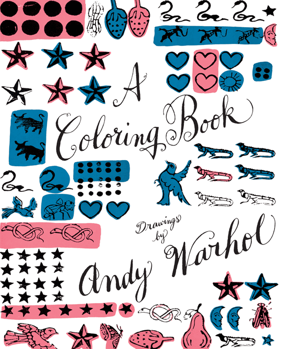 A Coloring Book. Drawings by Andy Warhol