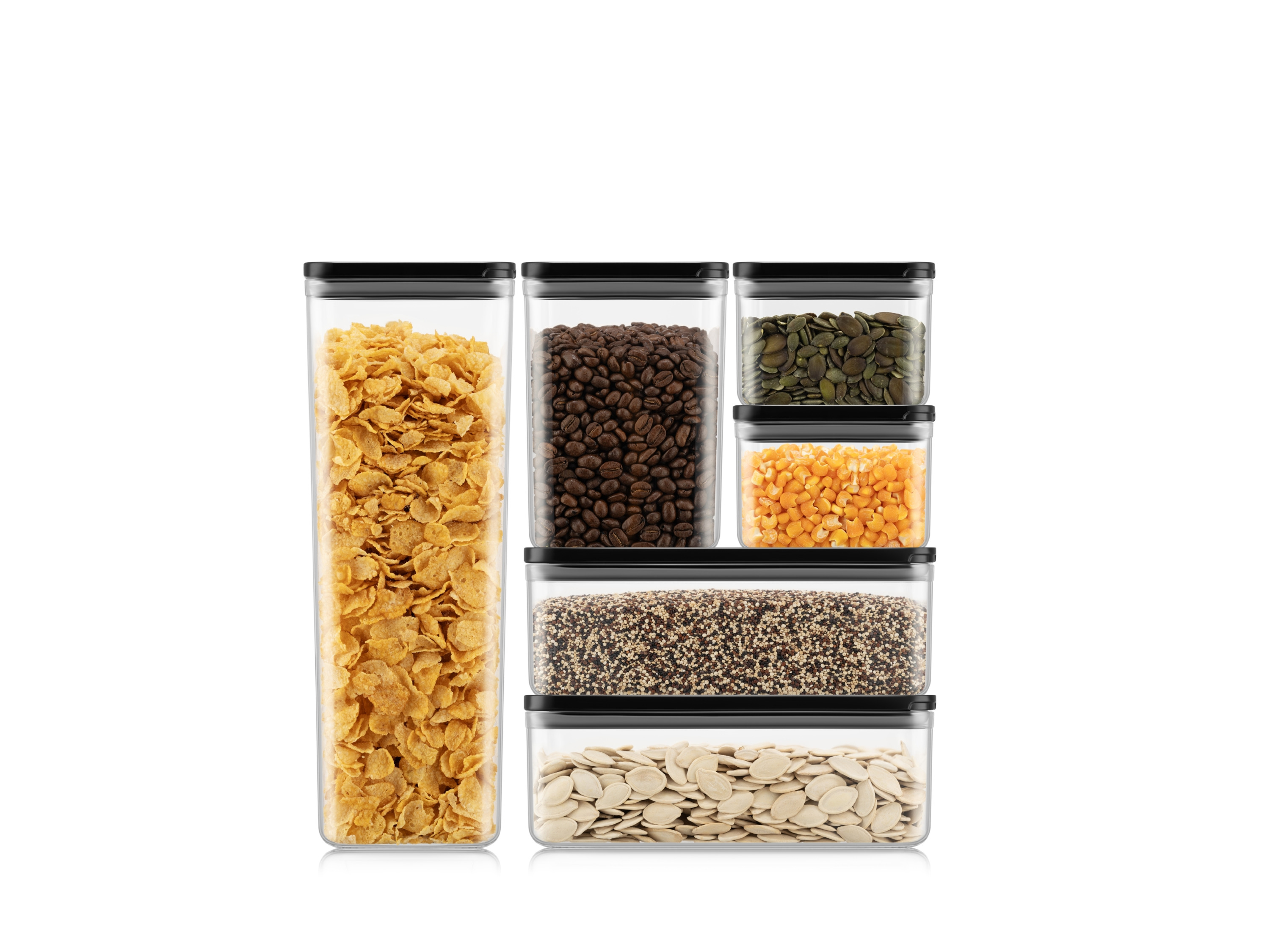 Bodum Zestaw słoików do przechowywania Canteen Zestaw 6 sztuk