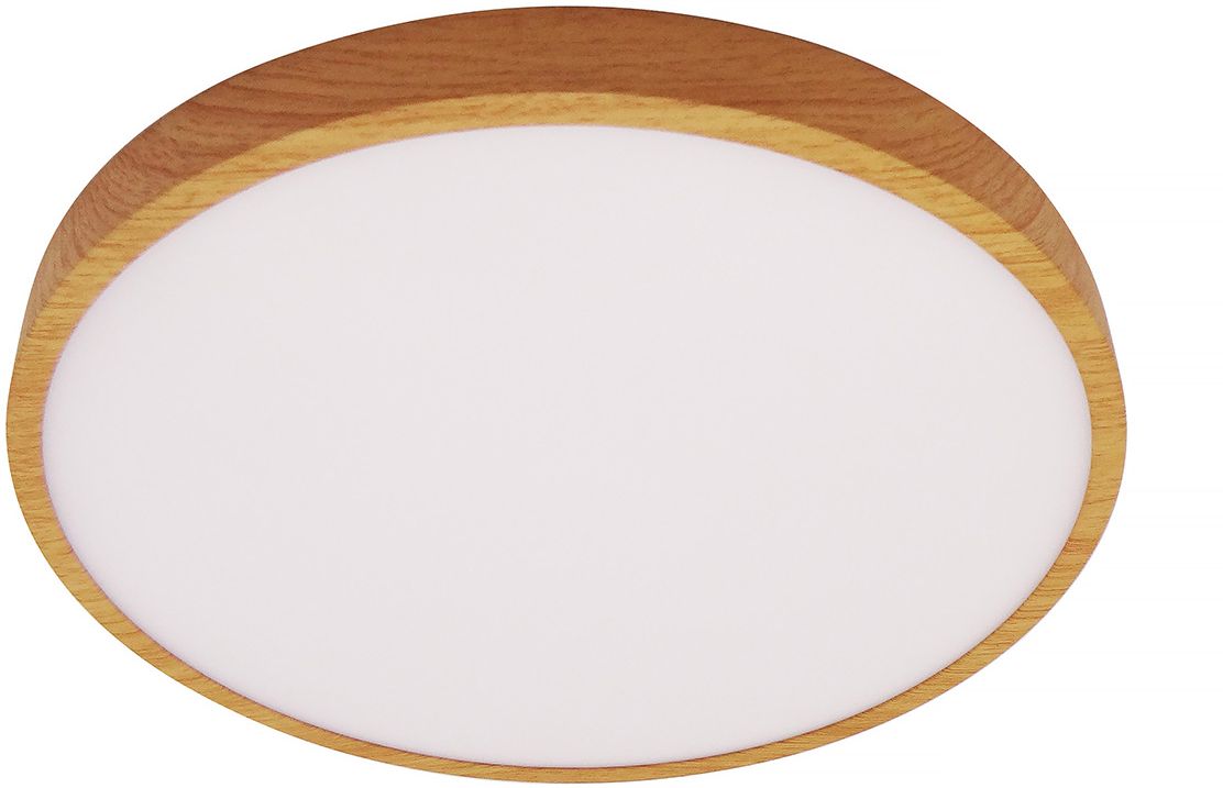 Darmowa Dostawa - Plafon 1x30 W drewno Italux Riberio PLF75689WD3K