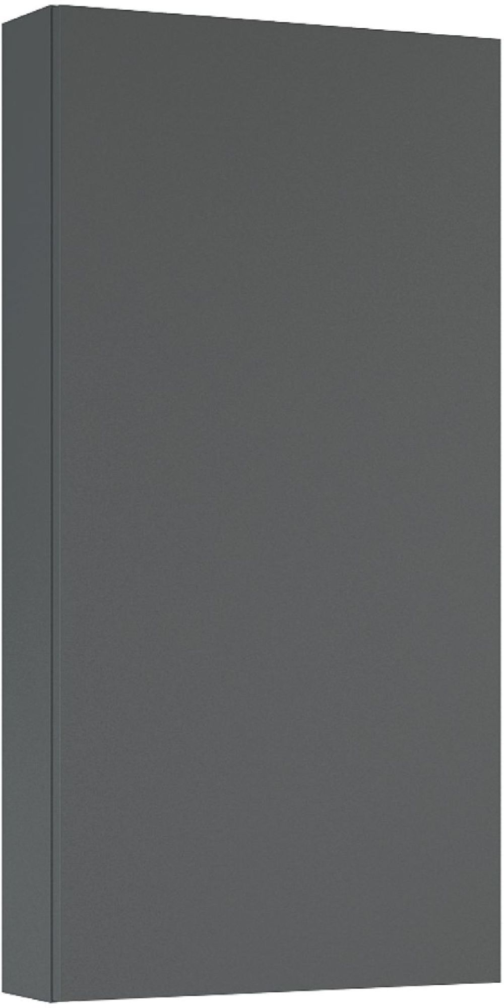 Darmowa Dostawa - Szafka 40x12.6x80 cm boczna wisząca antracyt Elita For All RE140400066010