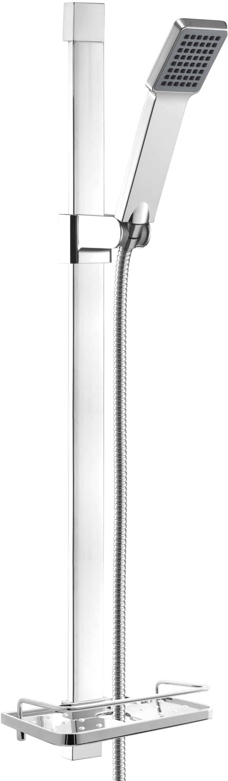 Darmowa Dostawa - Zestaw prysznicowy ścienny chrom Ferro Quadro N110LA