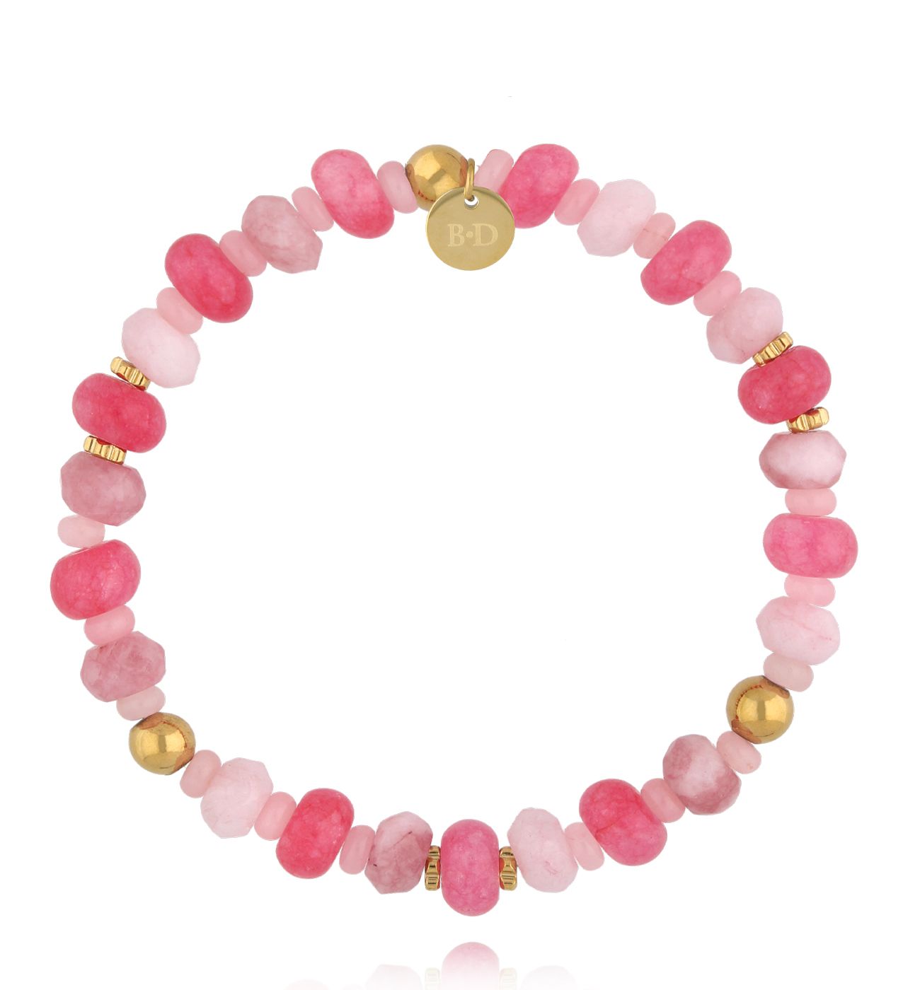 Bransoletka w odcieniach różu BSC2342