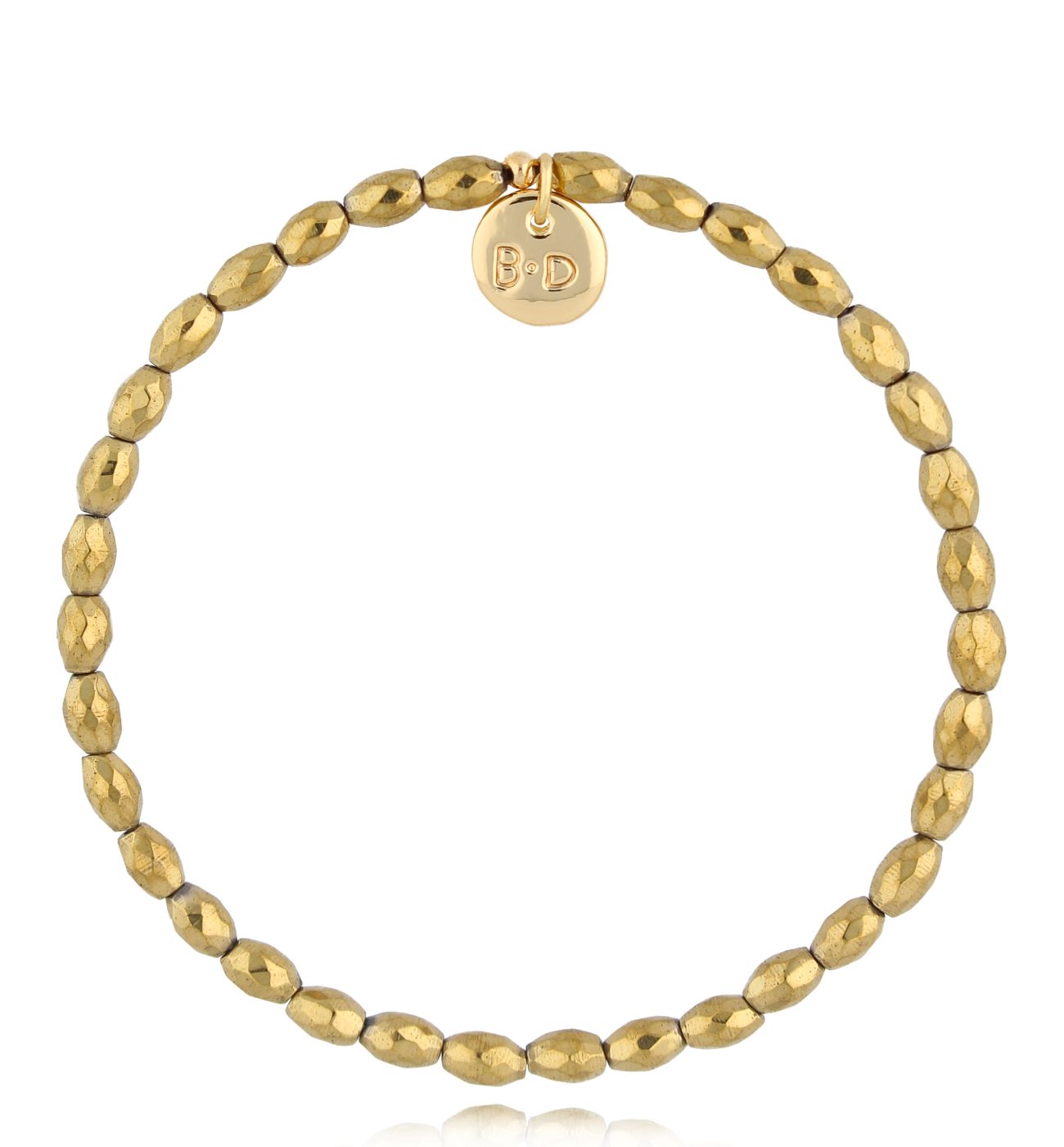 Bransoletka z hematytami złota Vioi BTW1498