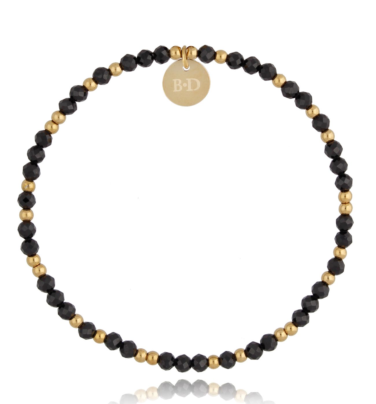 Bransoletka z obsydianem Black BSC0945