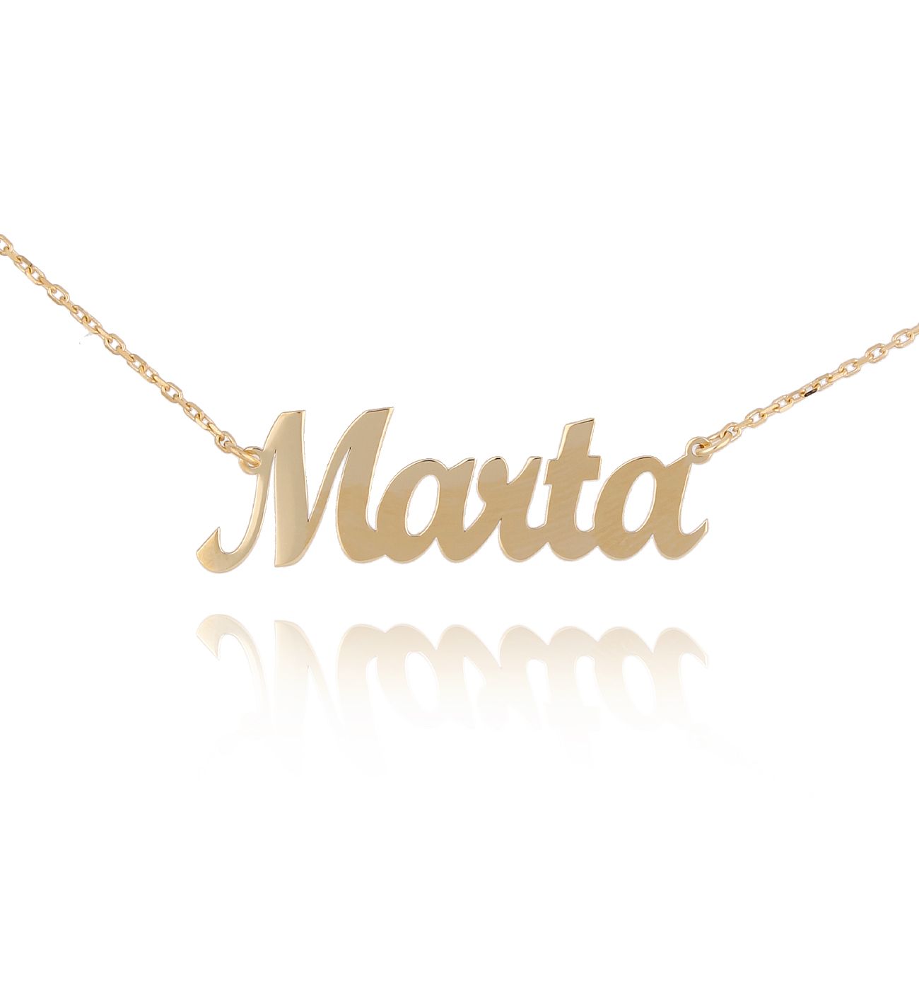 Naszyjnik pozłacany MARTA - By Dziubeka
