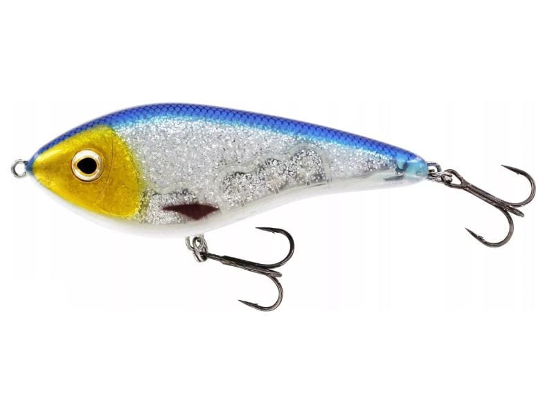 Westin Wobler Swim Glidebait 12cm 54g Suspending 3D Blue Headlight