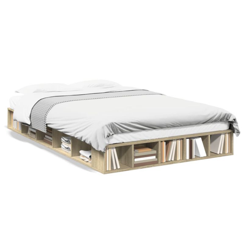 Łóżko drewniane WaszeMeble 120x200 cm brązowe WM-3280484 1 szt.