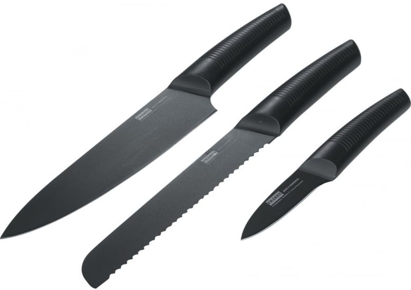 Zestaw noży kuchennych Franke Box Center, stal szlachetna, 3 szt.