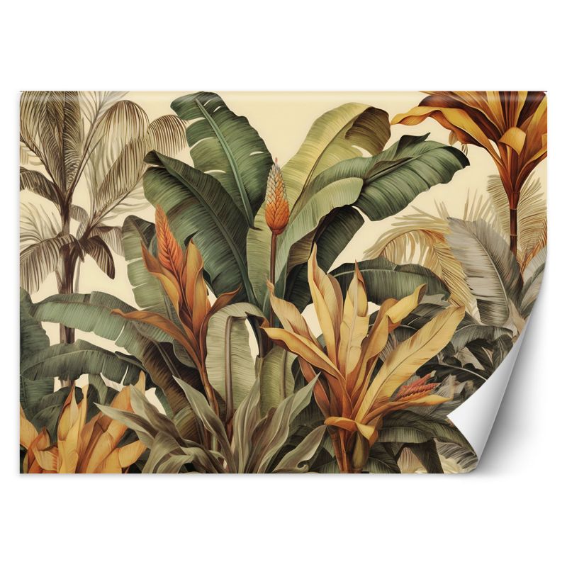 Fototapeta Feeby Liście bananowca w sepii 350x245 1 szt