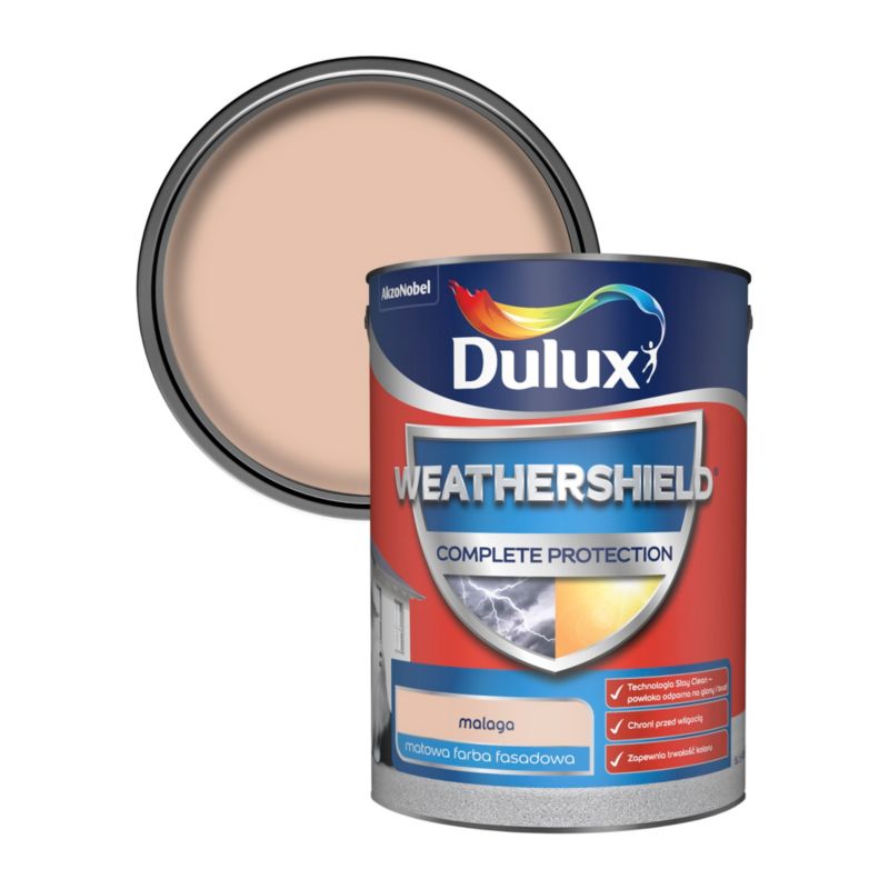 Farba elewacyjna Dulux Complete malaga 5 l