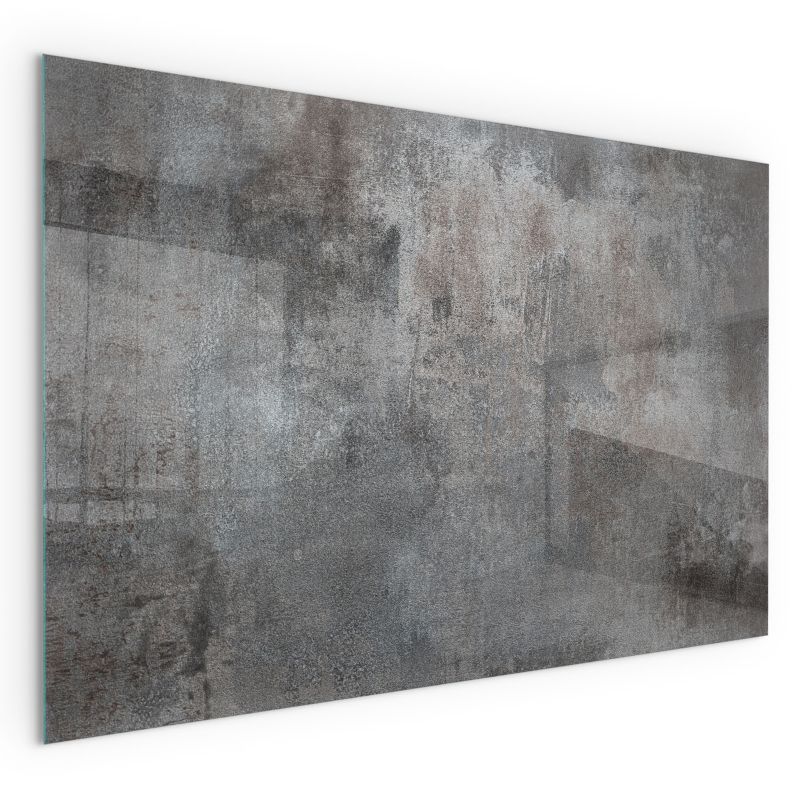 Szklana Podkładka Pod Kominek Prostokąt Wallfluent 100x70 cm Faktura surowego materiału 1 szt.