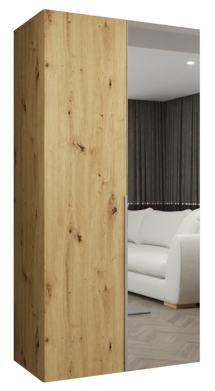 Szafa uchylna otwierana ALICANTE 2 100 wys 202 cm Artisan + Kaszmir 1 szt