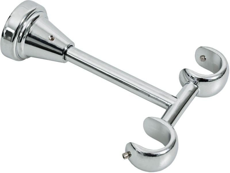 Wspornik karnisza sufitowy chrom 19 mm